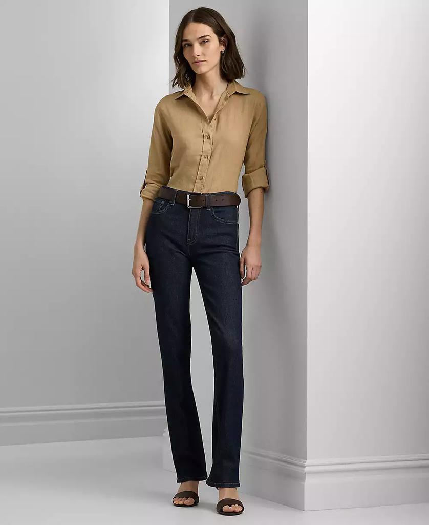 Ralph Lauren Petite 100% Linen Relaxed-Fit Shirt