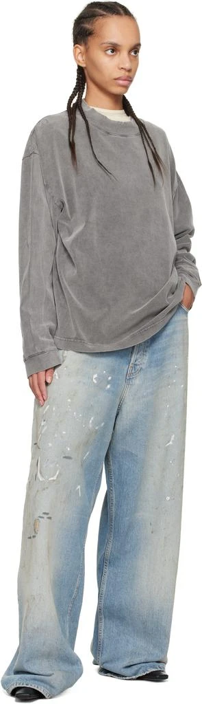 Acne Studios Blue Super Baggy Fit 2023F Jeans 4