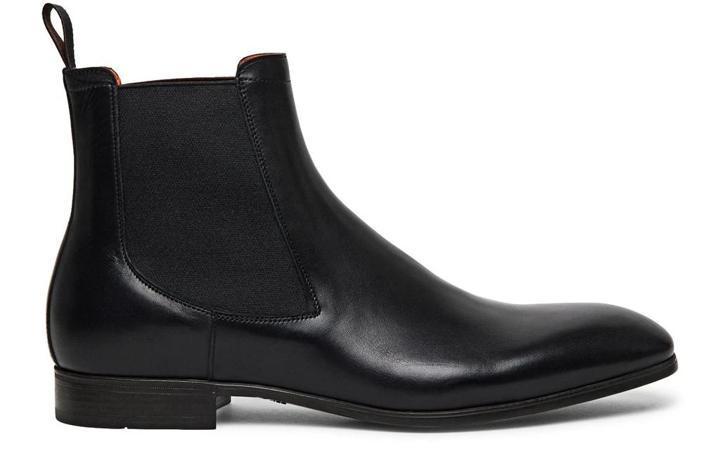 Santoni Leather chelsea boots 1
