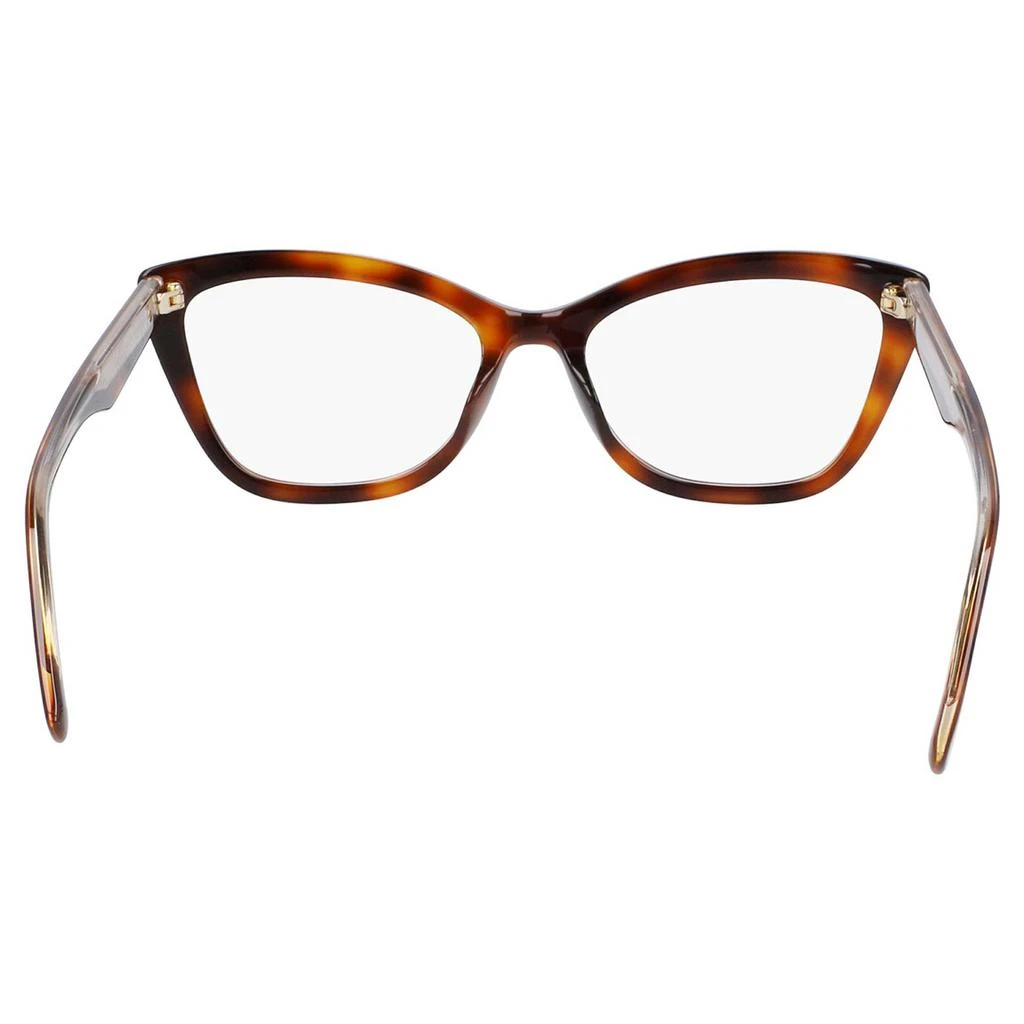 MCM MCM Women's Eyeglasses - Red Havana Cat-Eye Acetate Full-Rim Frame | MCM2708 636 5