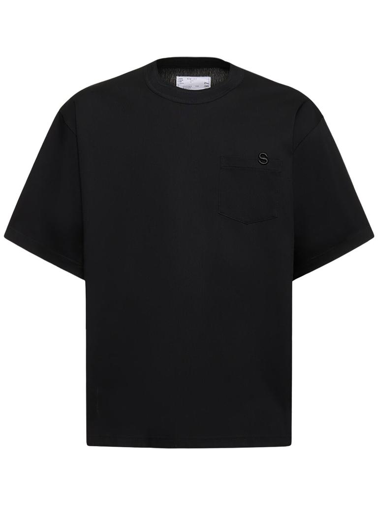 SACAI Cotton Jersey T-shirt