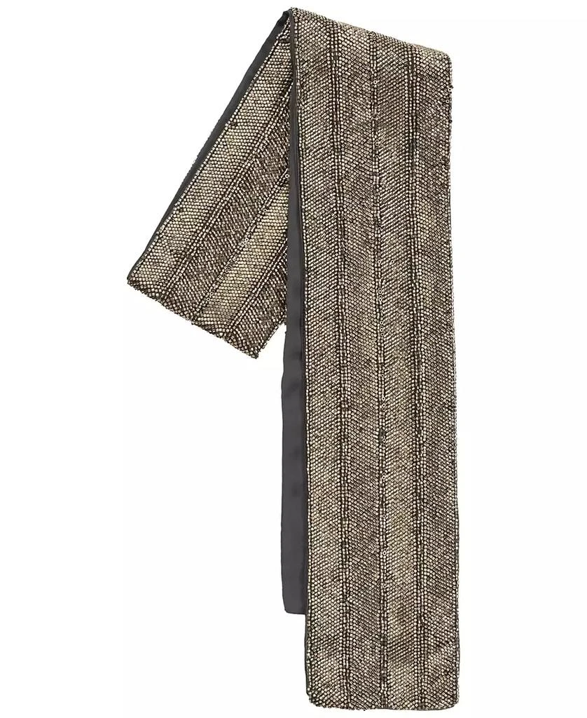 Ralph Lauren Beaded Skinny Scarf 1