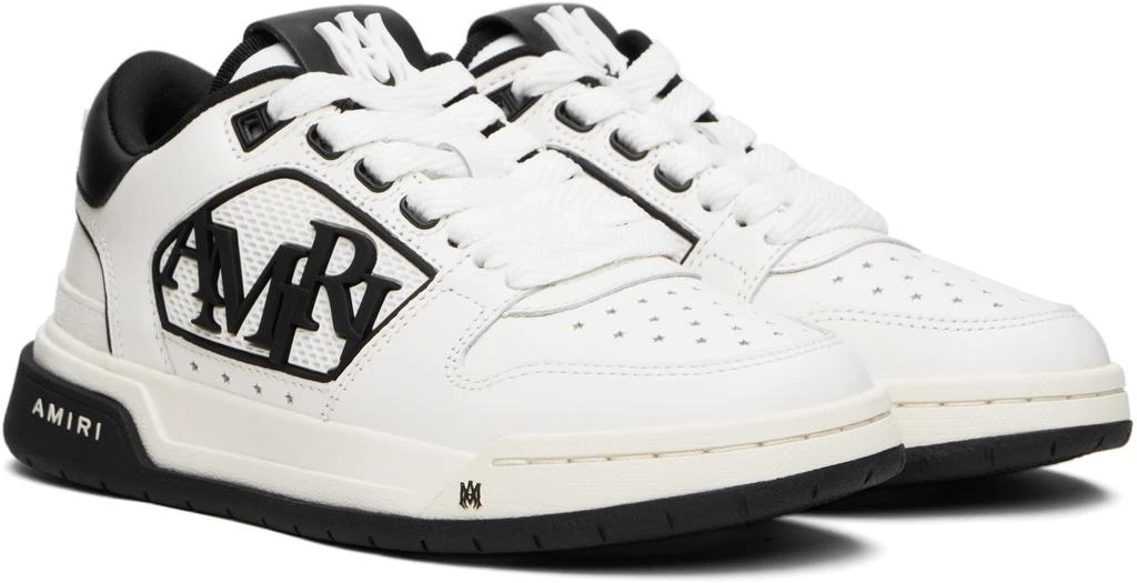 AMIRI Black 
White Classic Low Sneakers 4