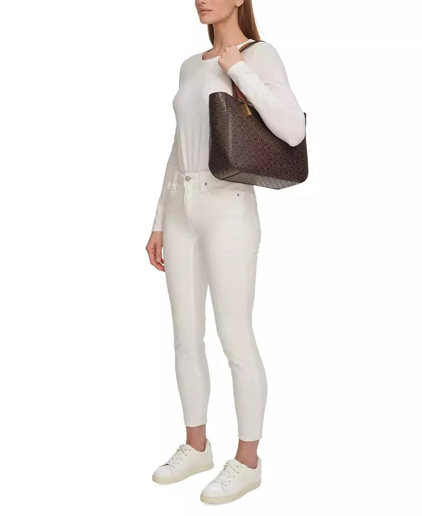 Calvin Klein Audrey Signature Tote 4
