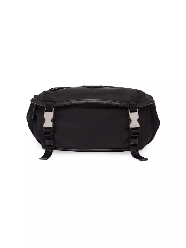 Prada Re-Nylon And Saffiano Leather Shoulder Bag 1