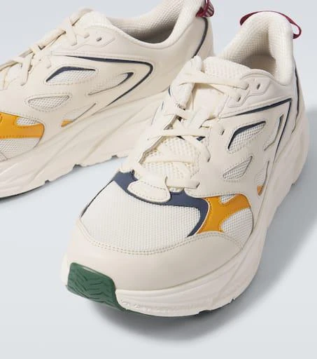 Hoka One One Clifton L leather-trimmed sneakers 3