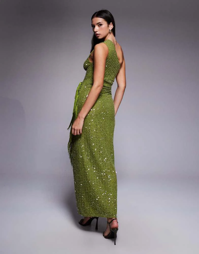 slim fit dress slacks Lapointe Matte Viscose Cross Front Dress with Feathers