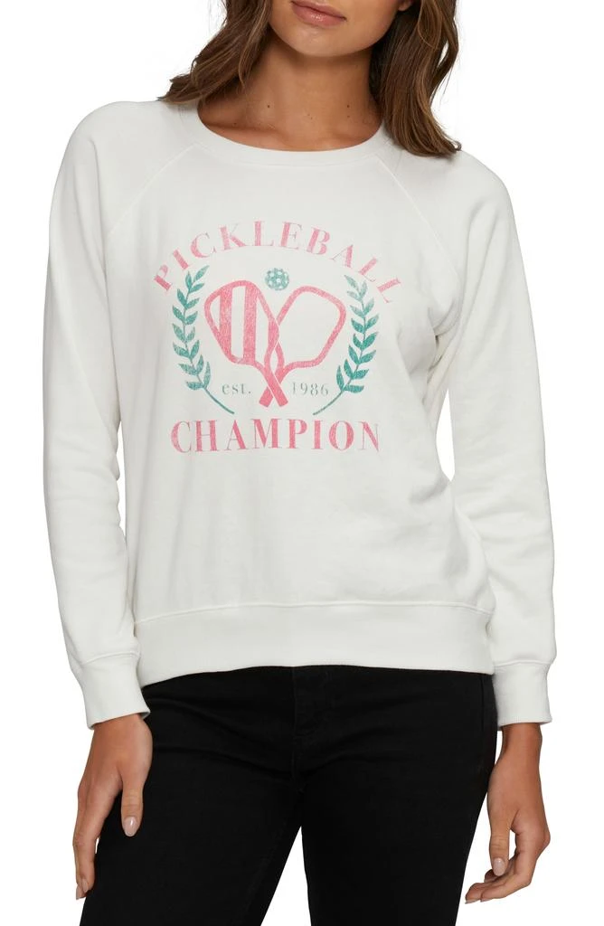 Wildfox Pickleball Champion Keely Graphic Sweatshirt 1