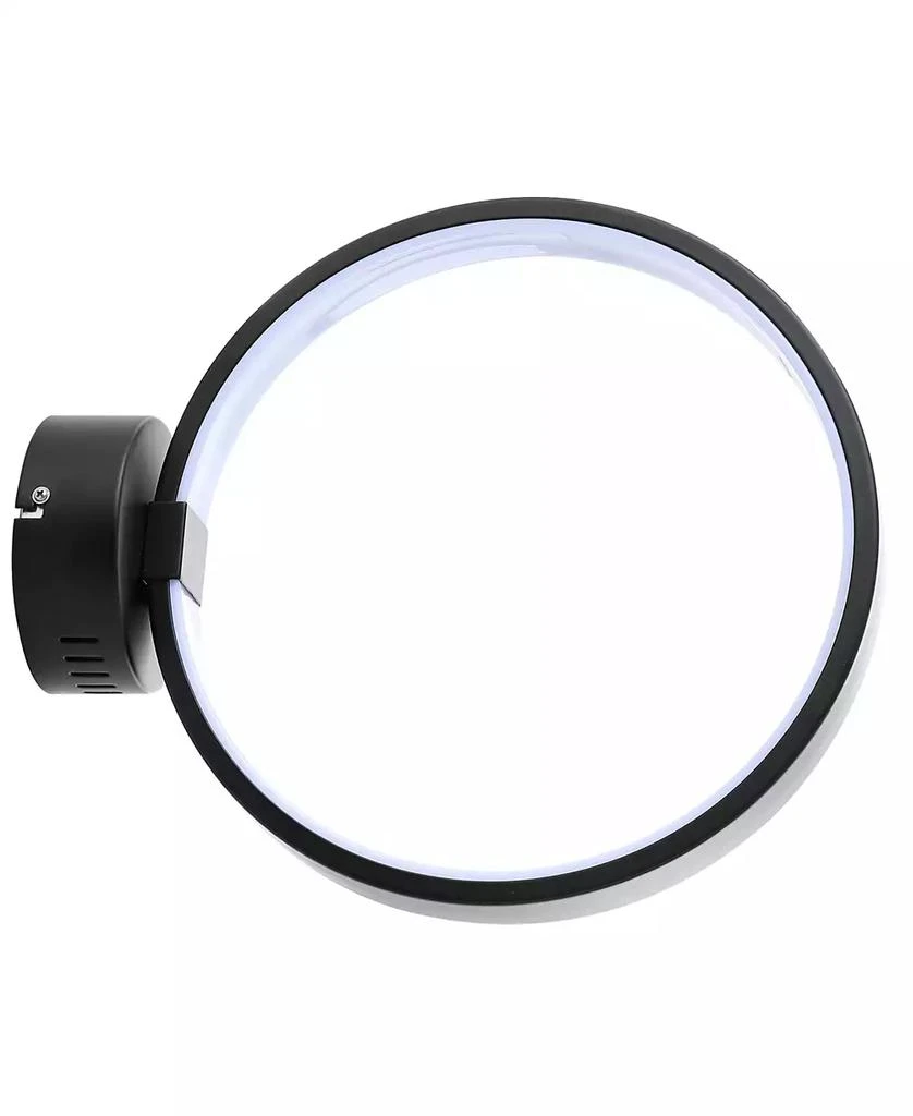 JONATHAN Y Nathaniel 12.25" Dimmable Integrated LED Metal Wall Sconce 3