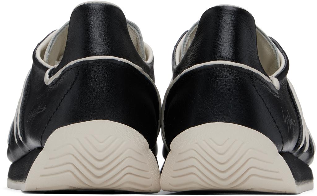 Y-3 Black & Off-White Country Sneakers