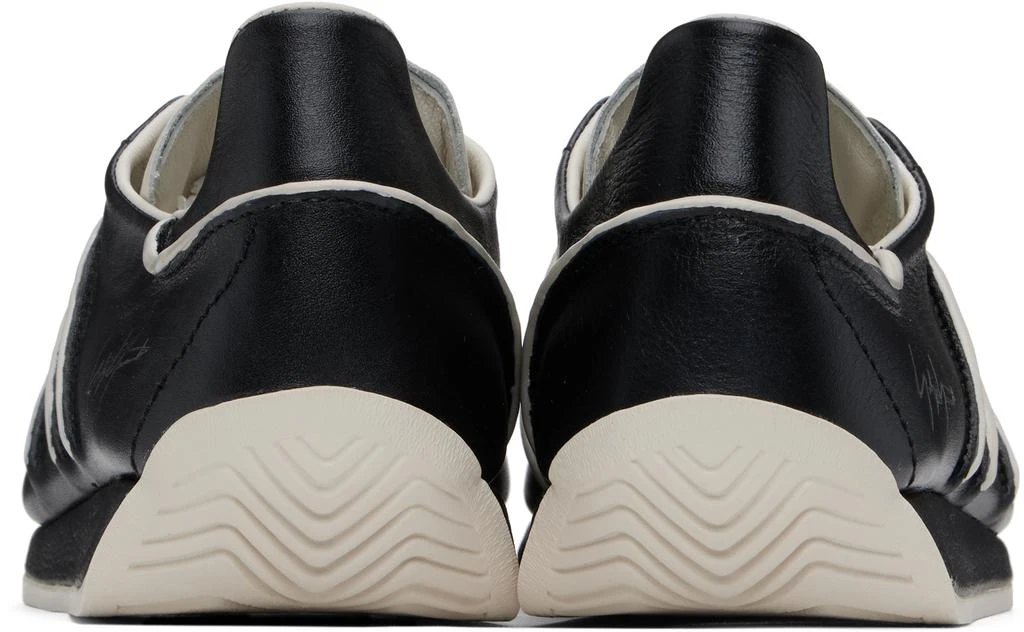 Y-3 Black & Off-White Country Sneakers 2