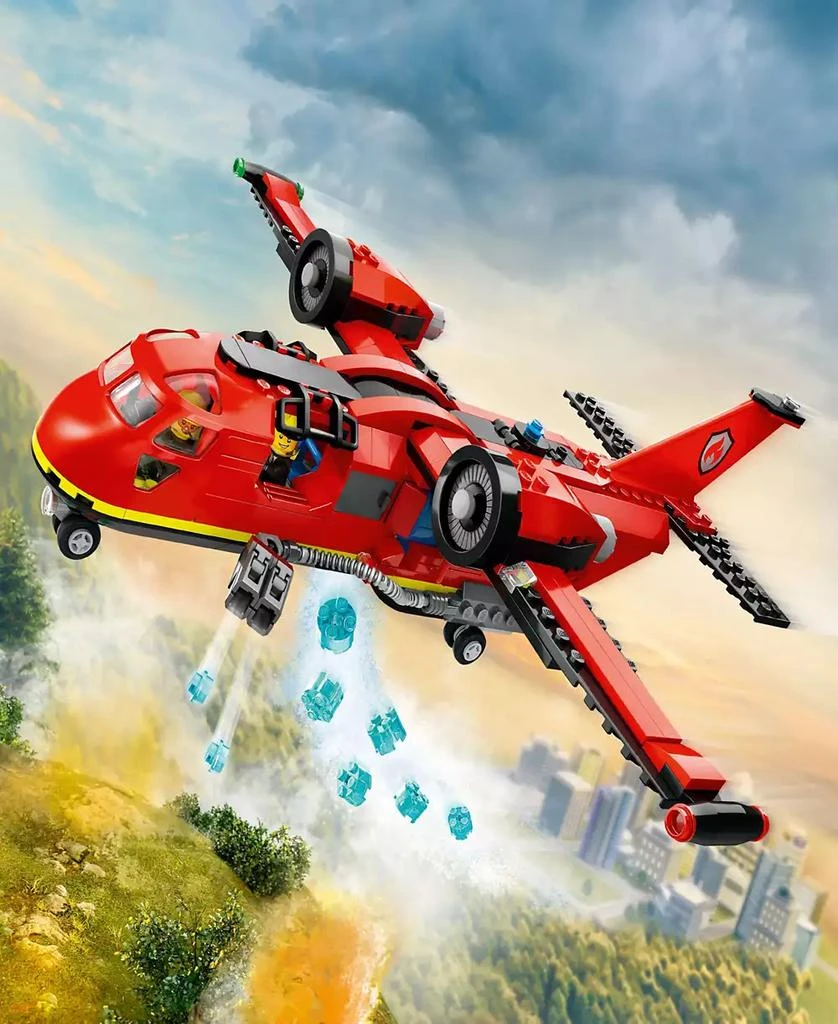 LEGO City Fire Rescue Plane Toy for Kids Set 60413, 478 Pieces 3