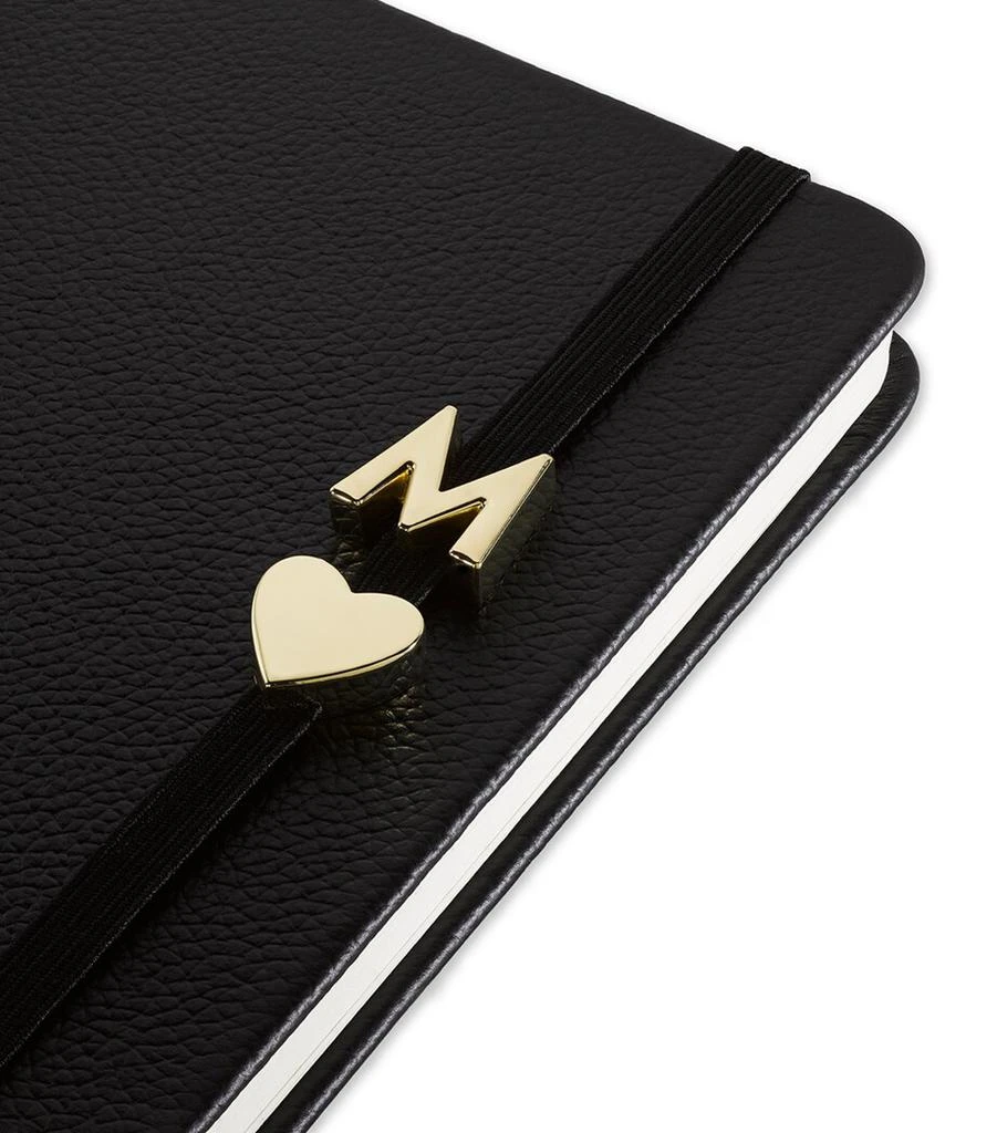 Moleskine Gold-Plated B Notebook Charm 6