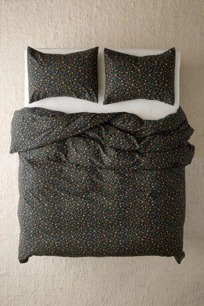 Urban Outfitters Clarissa Floral Vine Duvet Cover Set 2