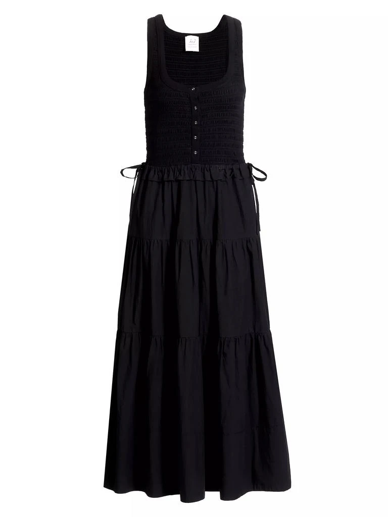 Cinq à Sept Hali Smocked Midi-Dress 1