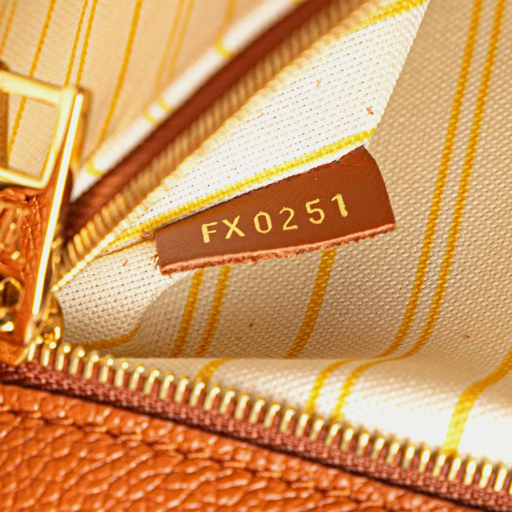Louis Vuitton Louis Vuitton Brown Raffia Monogram Giant OnTheGo MM Bag 7