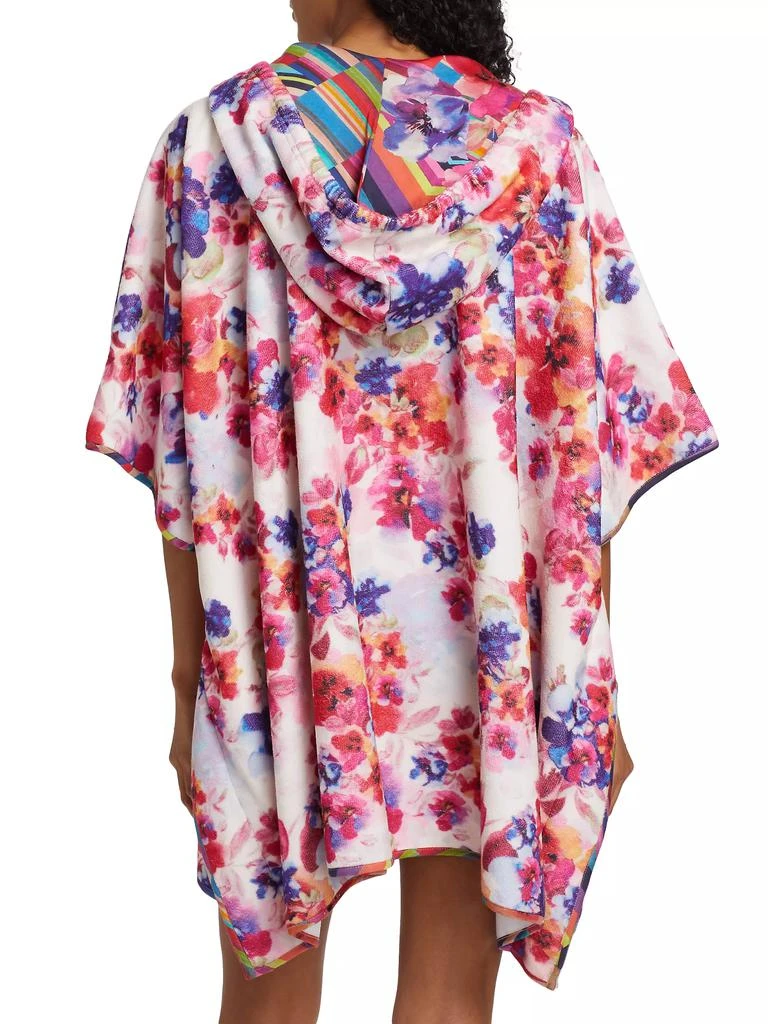 Johnny Was Summer Days Terry Hooded Poncho Dress 4