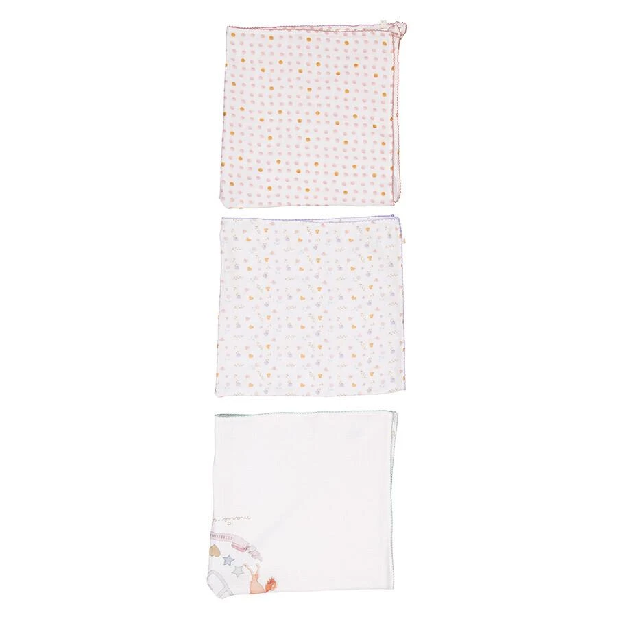 Marie Chantal Kids Graphic-Print Muslin Cloths 2