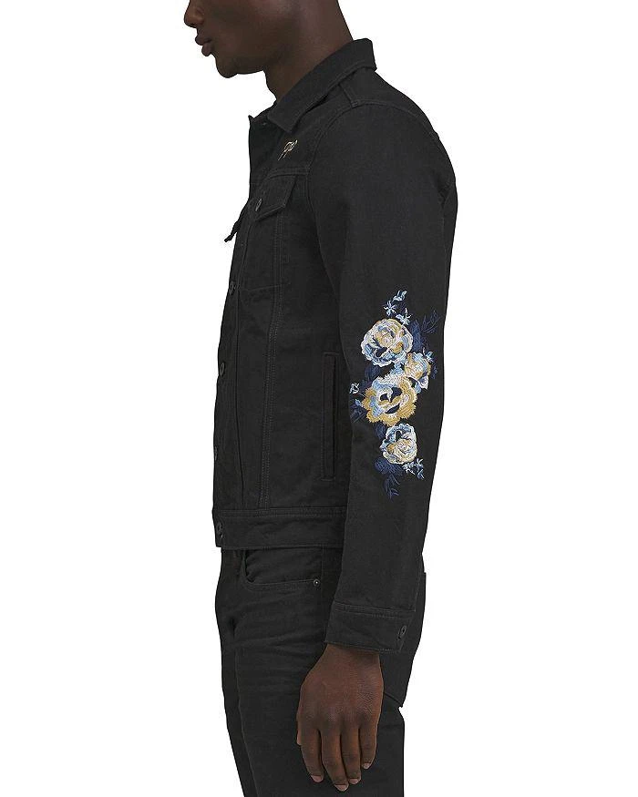 Prps Goods & Co Peony Floral Pattern Denim Jacket 3