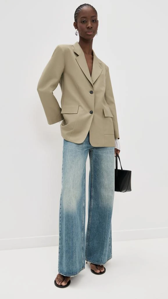 Simonett Structured Sheer Cuff Blazer 4