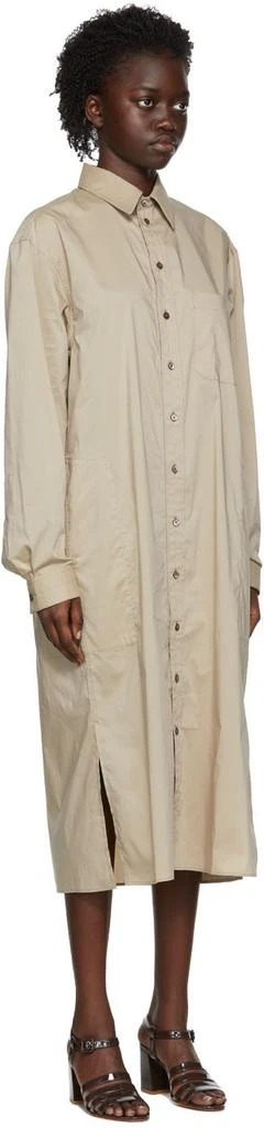 Lemaire Khaki Cotton Maxi Dress 2