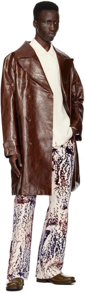 Off-White & Burgundy Rider Cut Jeans – On Sale Now with Up Off-White & Burgundy Rider Cut Jeans – On Sale Now with Up