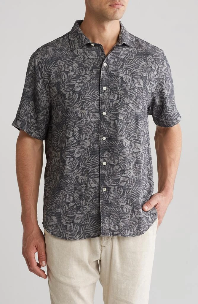 Tommy Bahama Fallen Leaves Tencel® Modal Blend Button-Down Shirt 1