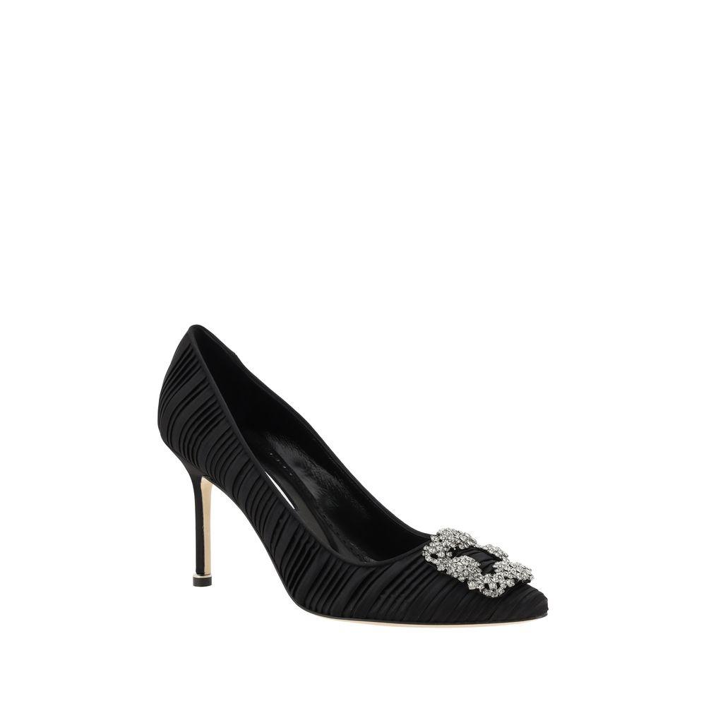 Manolo Blahnik Satin Hangisi Women's Pumps