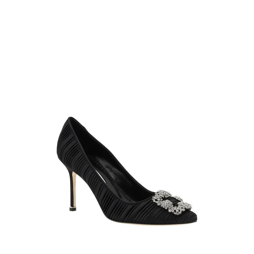 Manolo Blahnik Satin Hangisi Women's Pumps 2
