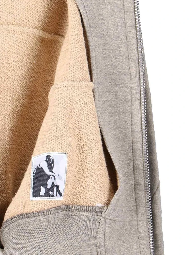 Rick Owens Rick Owens DRKSHDW Zipped Cropped Hoodie 5