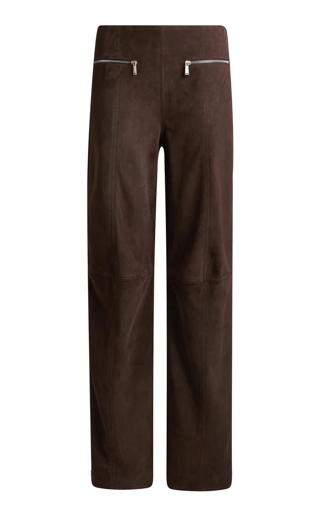 ETRO Etro Suede Wide-Leg Pants - Moda Operandi 1
