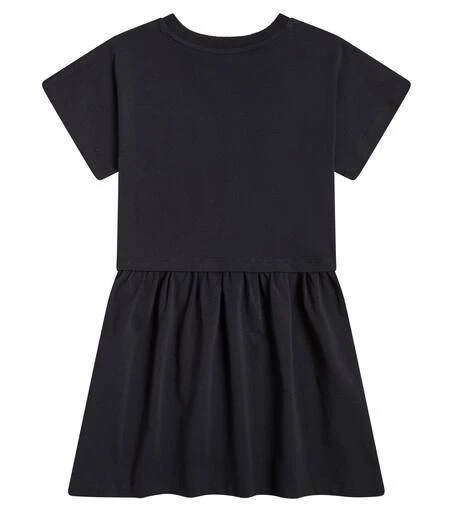 Moschino Teddy Bear cotton-blend jersey dress 3