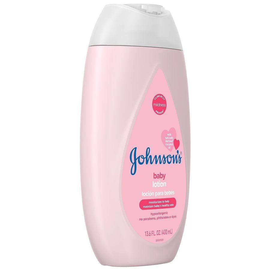 Johnson's Baby Moisturizing Pink Baby Lotion With Coconut Oil 5