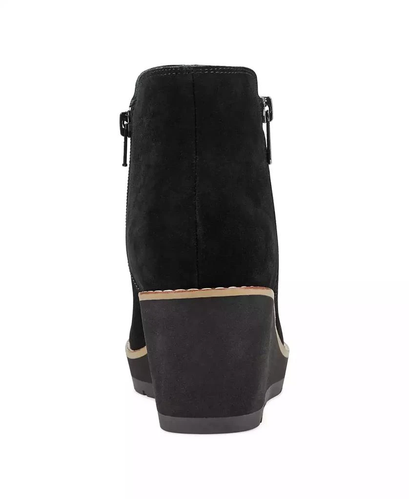Easy Spirit Women's Jayda Round Toe Casual Wedge Booties 3