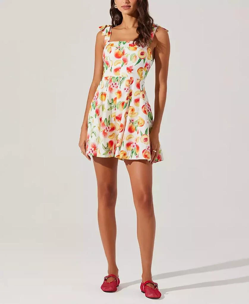 ASTR Women's Tinesha Cotton Shoulder-Tie Dress 1