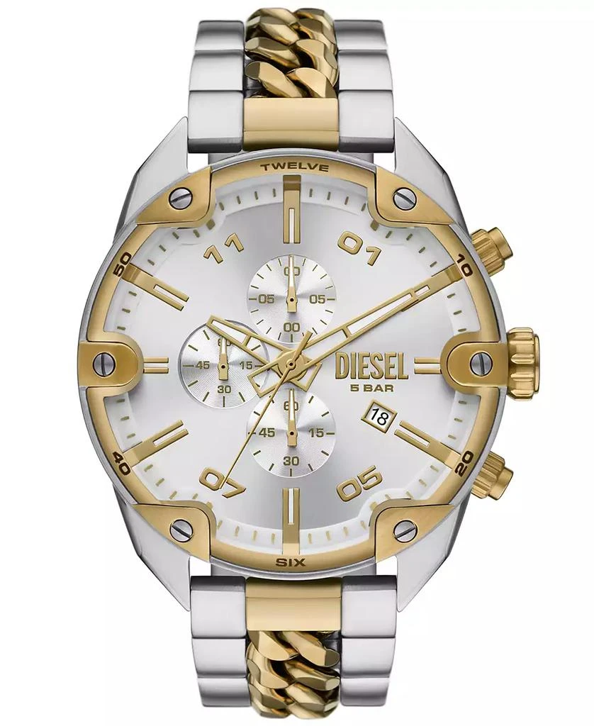 Diesel Men's Spiked Chronograph Stainless Steel Watch 49mm 1