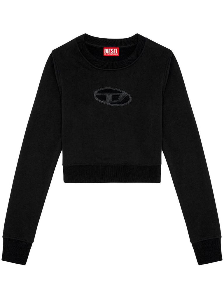Diesel Diesel Oval-D Cotton Blend Sweatshirt