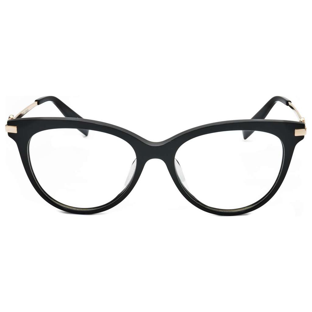 TRUSSARDI Trussardi Women's Black Cat-Eye Opticals
