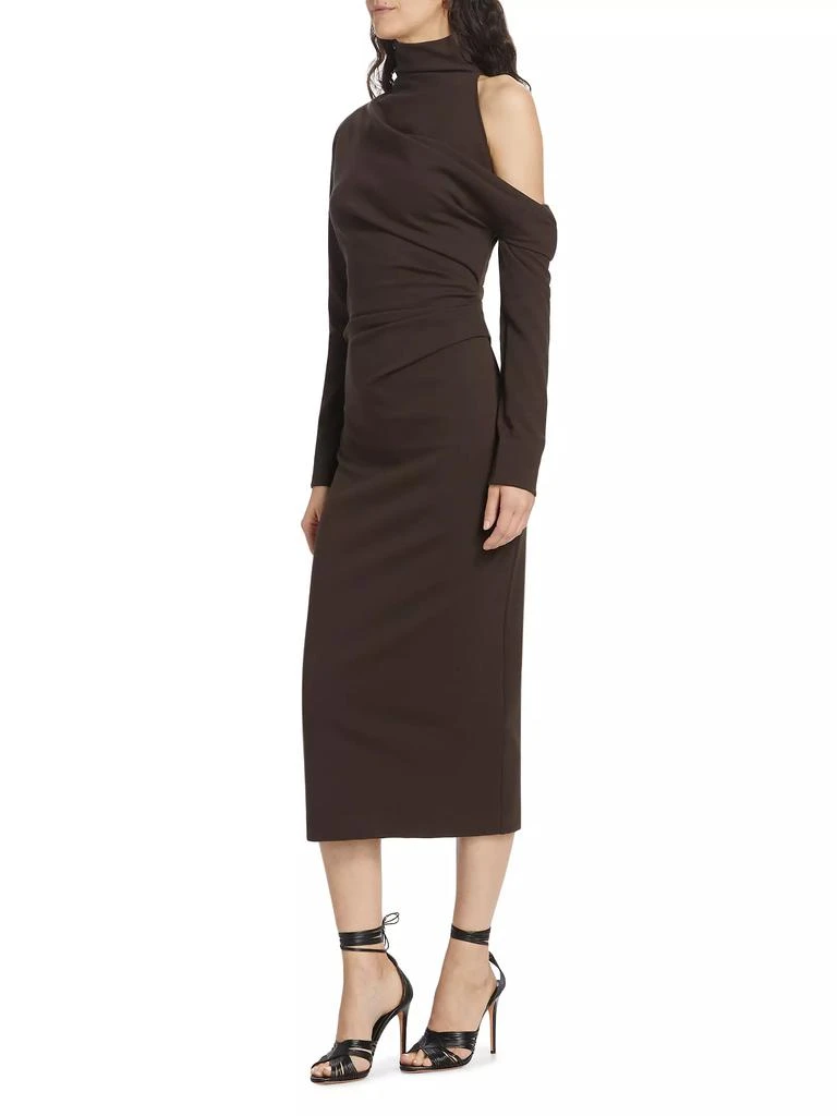 Gauge81 Teresa Asymmetric Turtleneck Midi-Dress 4