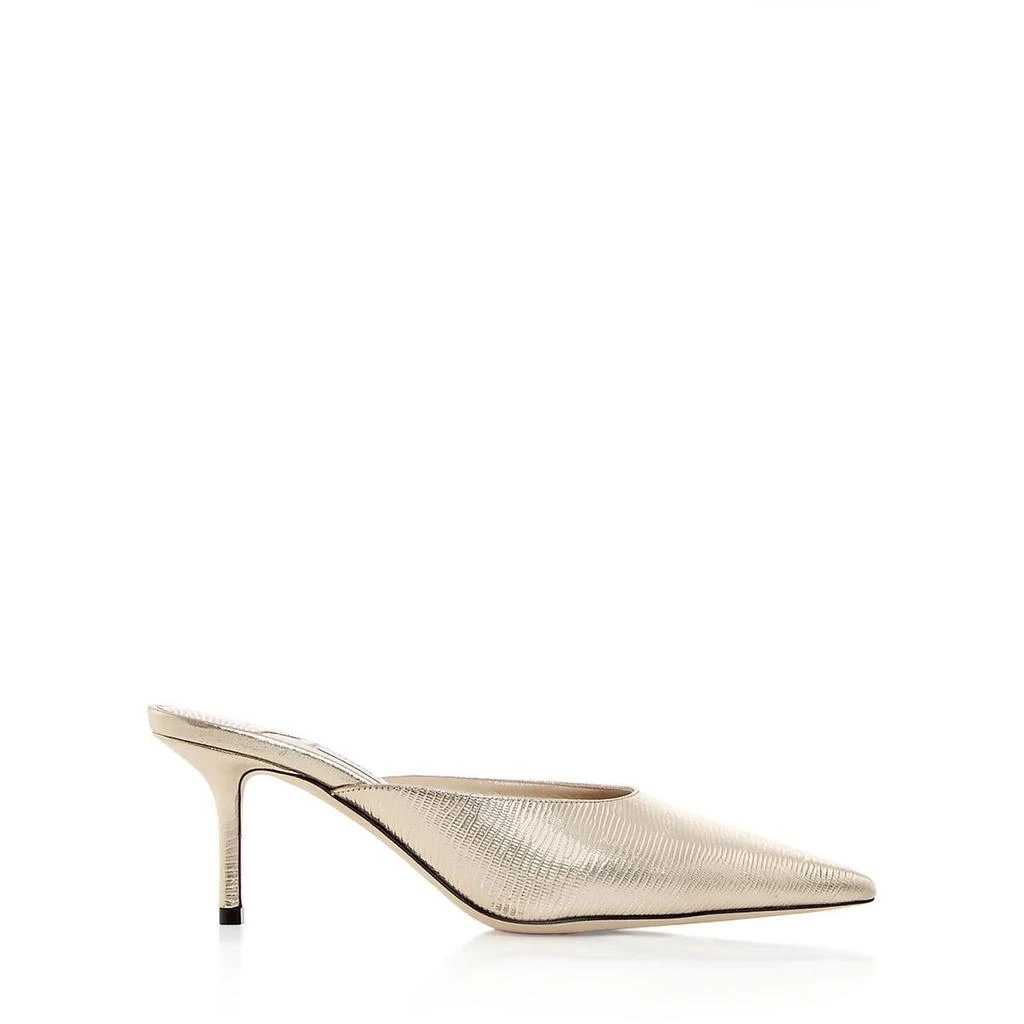 Jimmy Choo Rav 65 Womens Leather Embossed Pumps 2