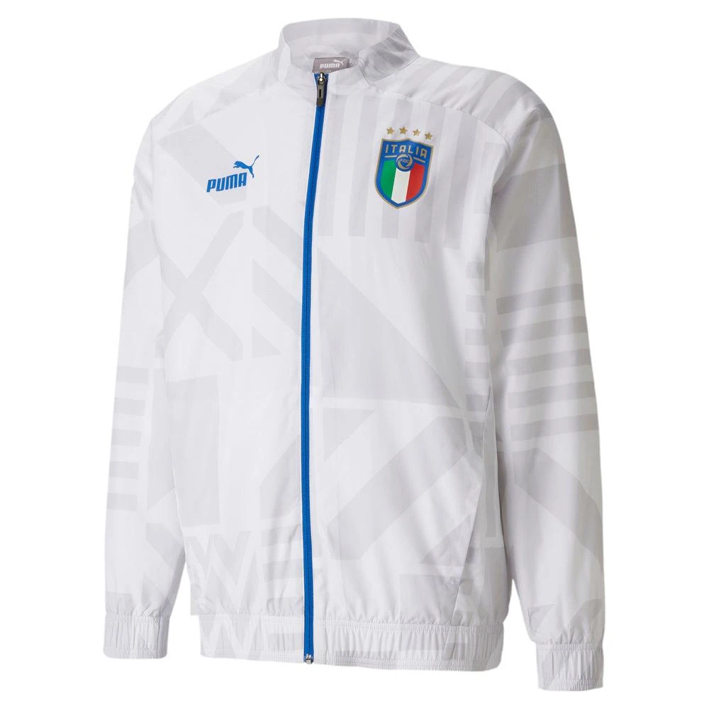 Puma Italy Away Prematch Soccer Full Zip Jacket