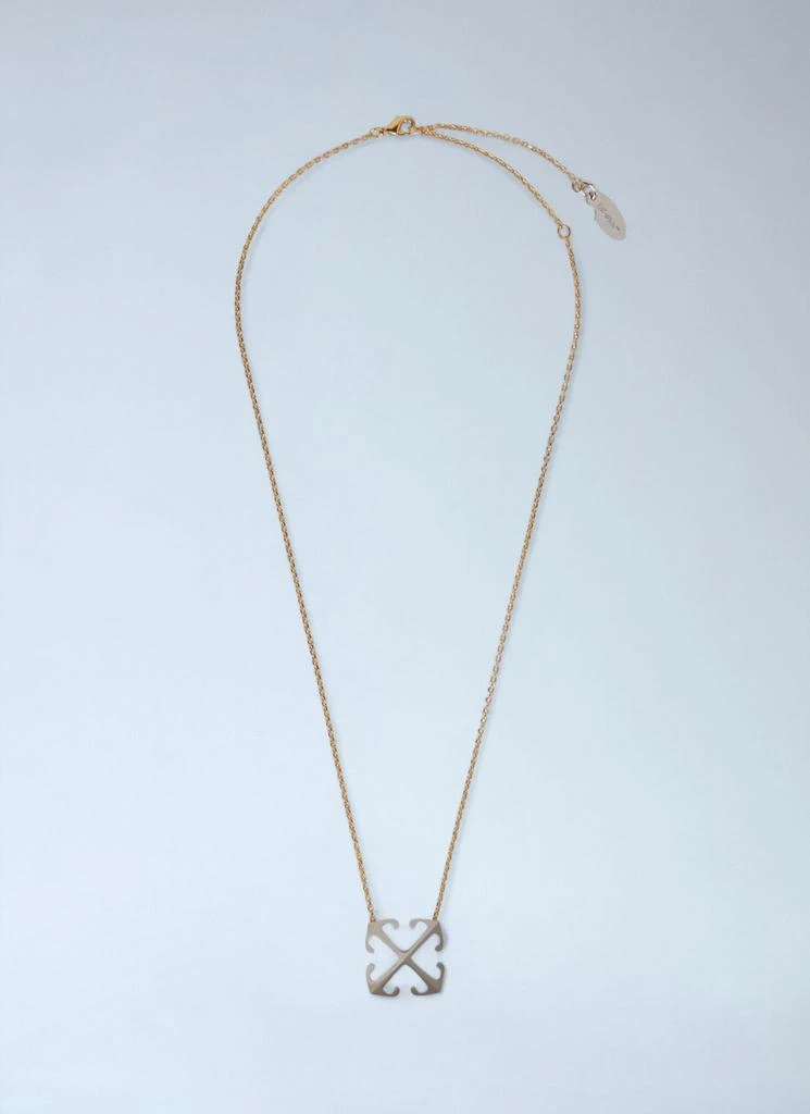 Off-White Arrow Pendant Necklace 1