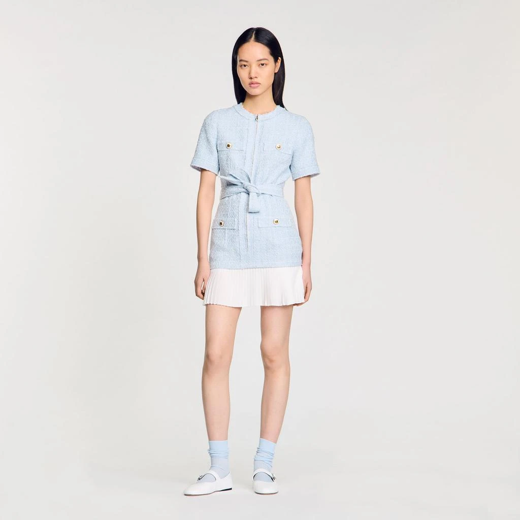 Sandro Mini tweed dress 1