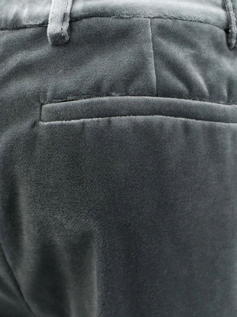 ETRO Dark Grey Velvet Pant 3
