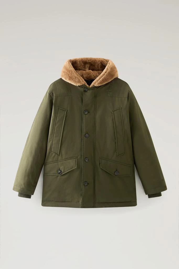 WOOLRICH Reversible Parka in Best Cotton - Men - Green 6