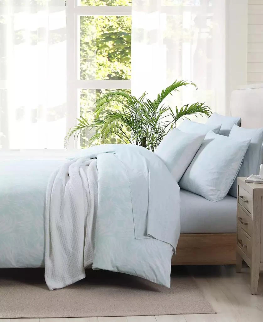 Tommy Bahama Art Of Palms Reversible 3 Piece Duvet Cover Set 2