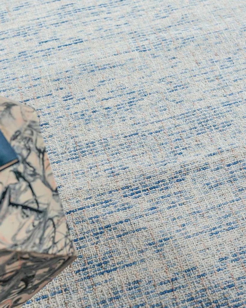 Exquisite Rugs Andora Hand-Tufted Blue/Ivory Rug, 9' x 12'' 5