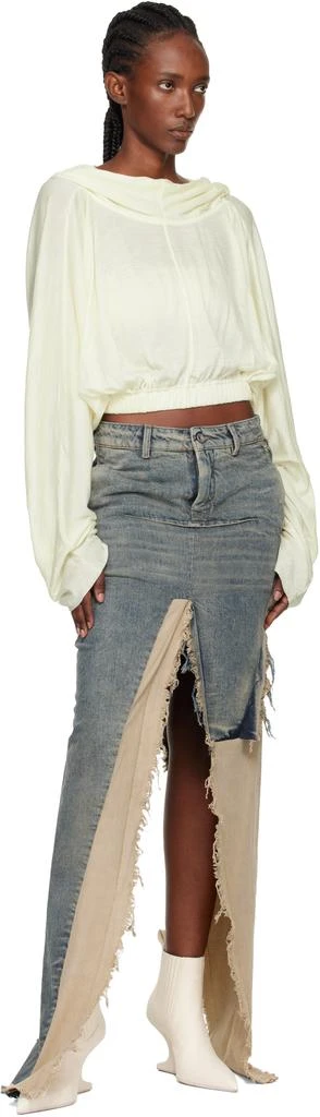 Rick Owens Off-White Concordians Runway Ankle Sharp Boots 5