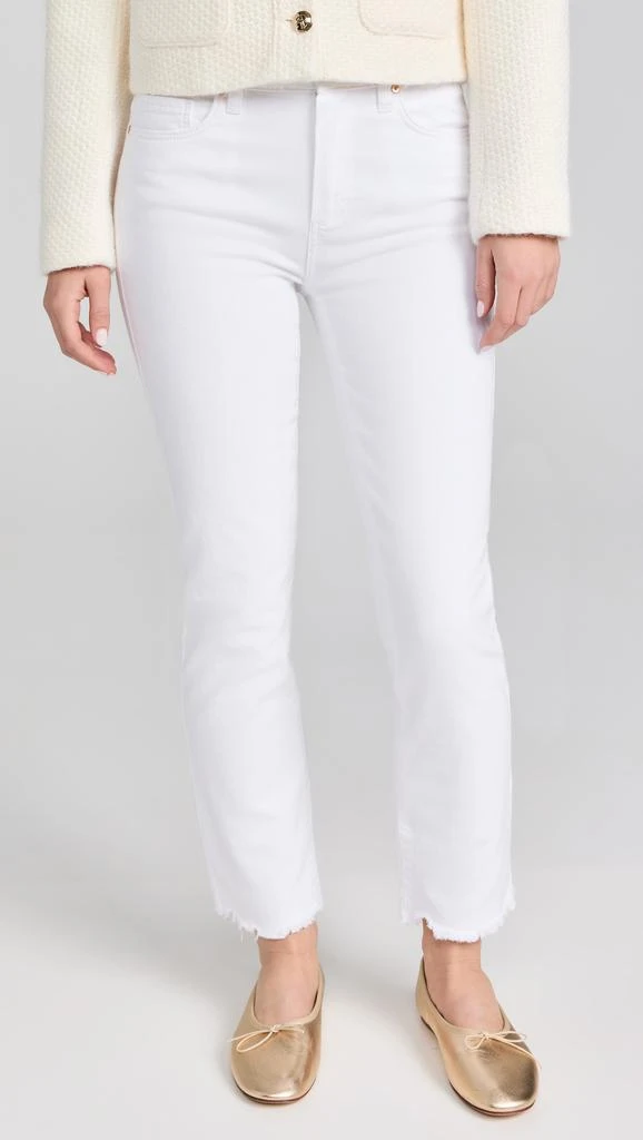 Paige White Noise Grand Hem Jeans 1