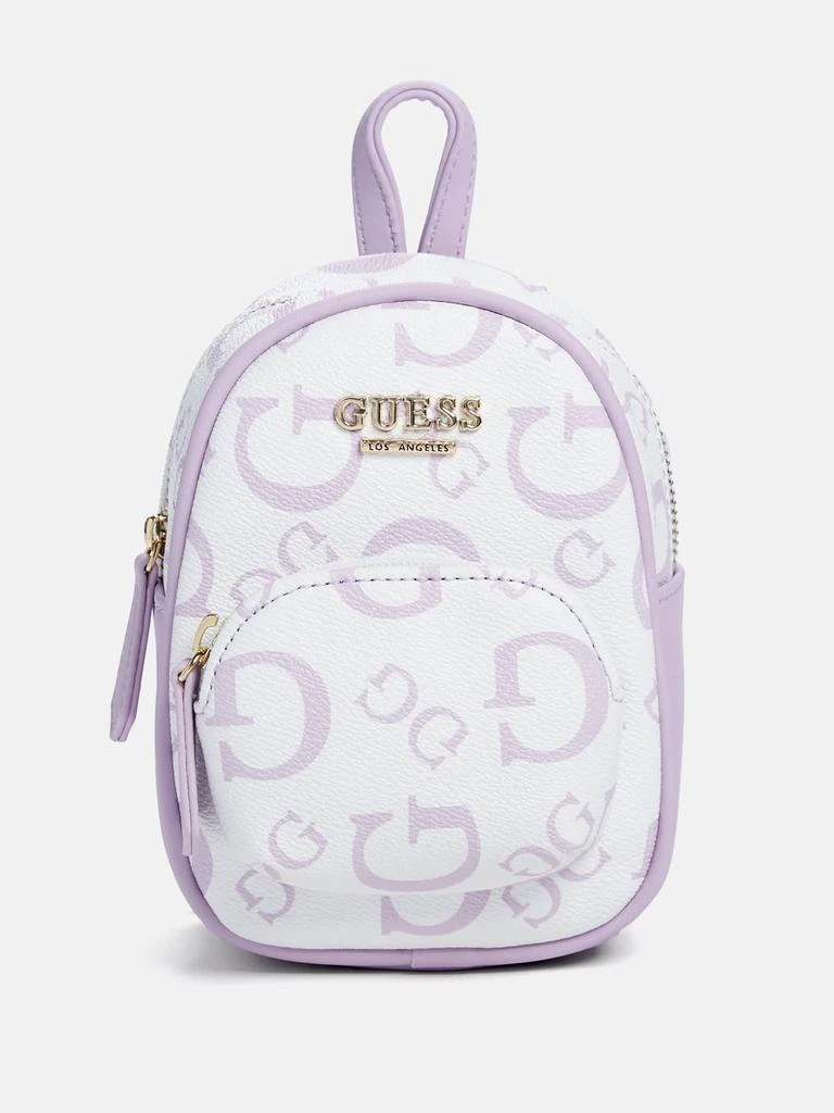 Guess Factory Evan Color-Block Mini Crossbody Backpack 5